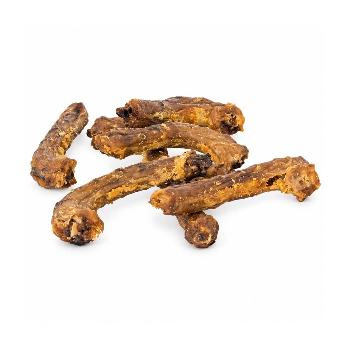 Gedroogde kippennekken voor je hond. Een snack voor tussendoor, verpakt per 1 kilo.