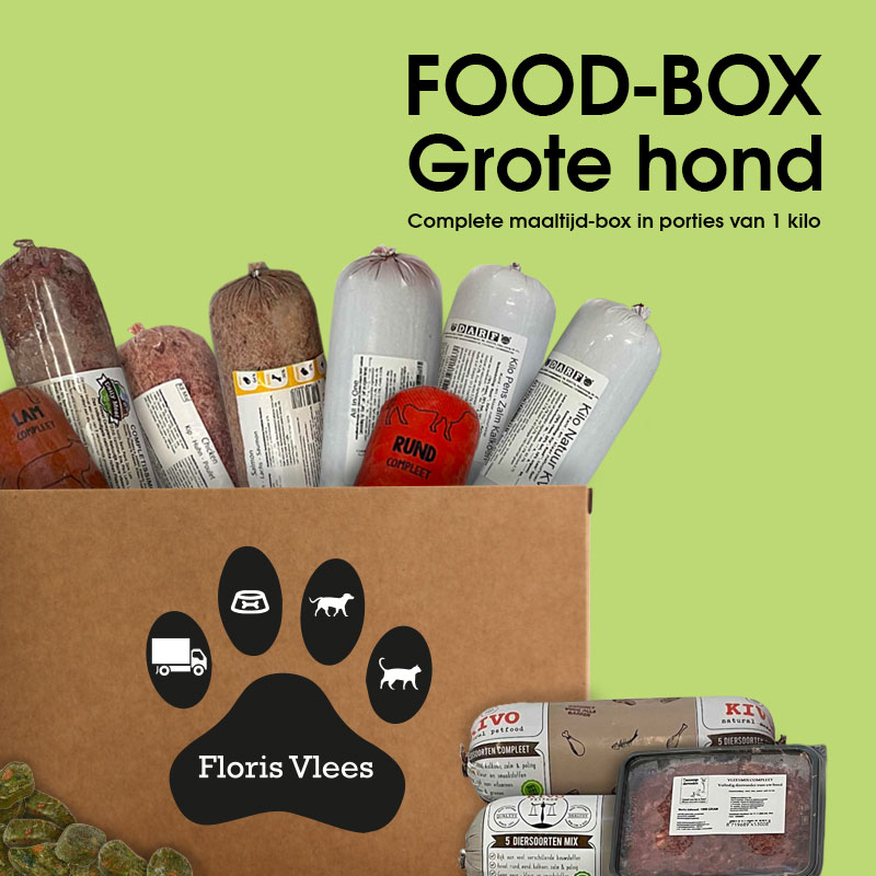 Food Box Grote Hond - Floris Vlees