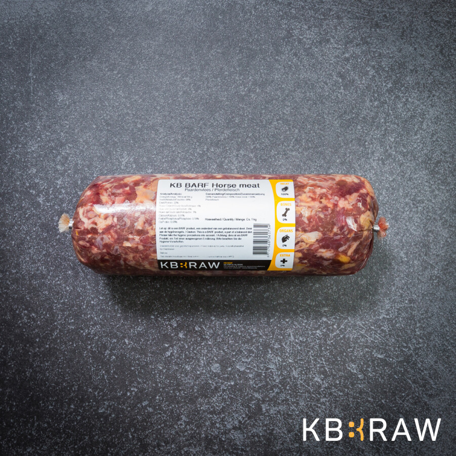 KB Raw Kiezebrink gemalen paardenvlees - Floris Vlees