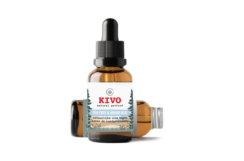 Kivo Tea Tree & Argan olie - Floris Vlees