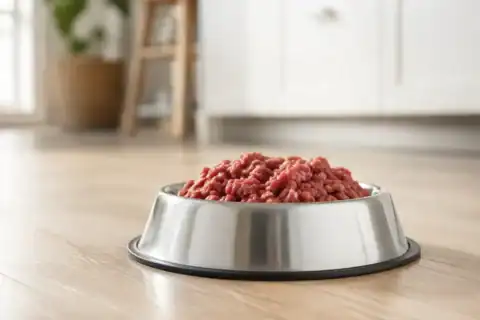 rauw vlees hond