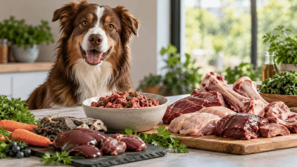 BARF hondenvoer met rauw vlees voor hond