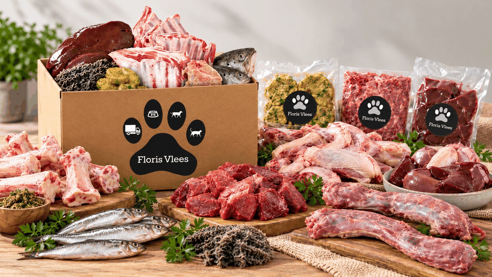 BARF assortiment voor honden